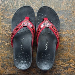 Vionic Platform Flip Flops Size 6